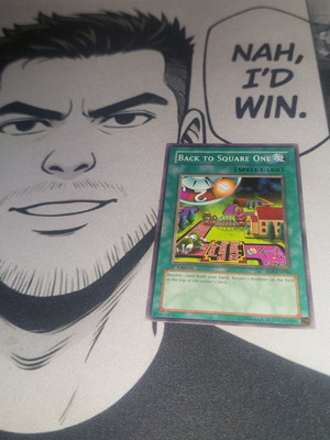 Back to Square One Yu-Gi-Oh! card like new