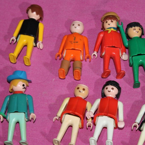 Playmobil pack N21 like new, 58 assorted pieces