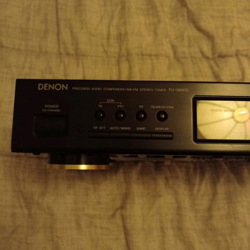 Denon TU 380RD tuner used, without remote, made in Germany