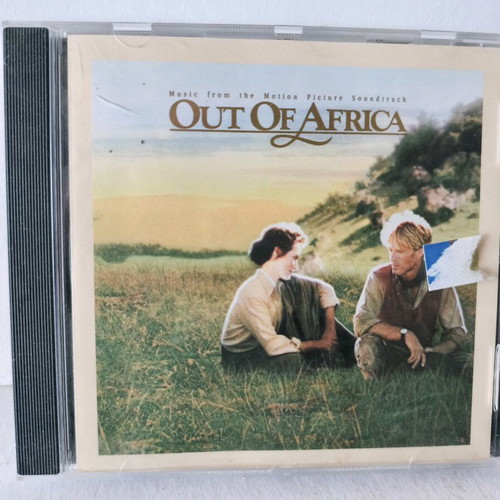Out of Africa soundtrack CD like new, entechno