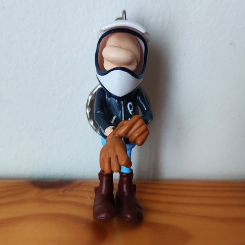 Joe Bar Team Jeremie Lapurée vintage collectible keychain like new