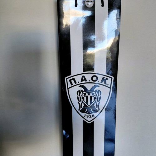 Handmade scented flat PAOK candle new