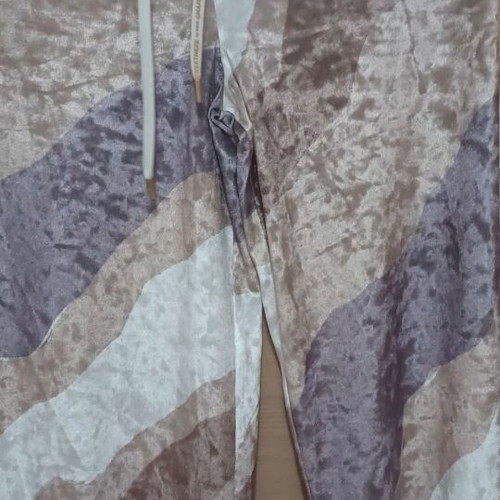 BDTK zip culottes new with velour texture size M
