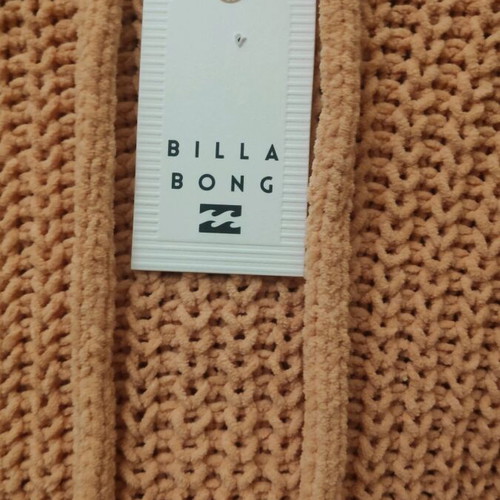 Billabong M oversized hoodie new, bright orange melon