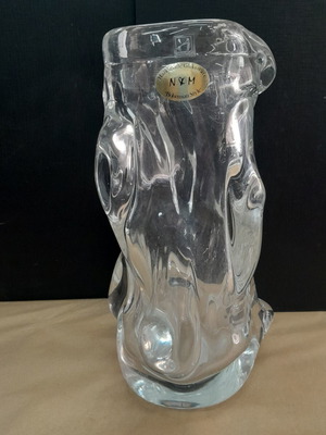 Glass vase 26x12cm new
