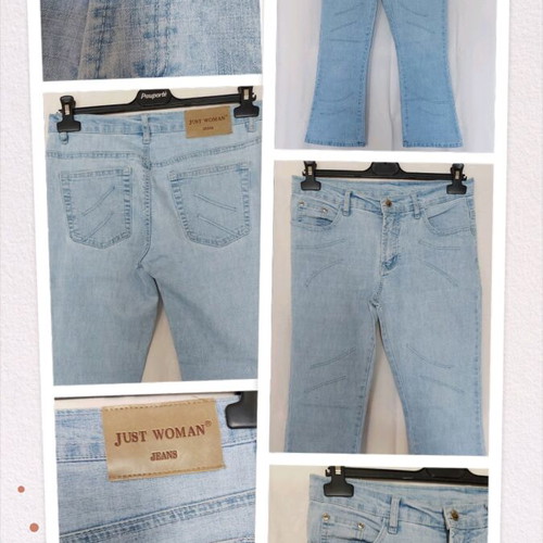 Just Woman women's elastic bootcut jeans like new
