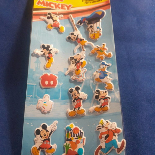 Mickey Puffy Stickers new