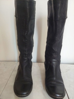 Camper tall leather boots used, size 37, black