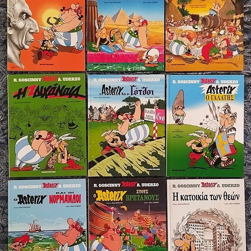 Asterix and Obelix hardcover collector's set of 9 volumes