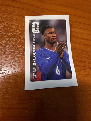 Panini FIFA World Cup 2026 Eduardo Camavinga Coca Cola αυτοκόλλητο καινούργιο