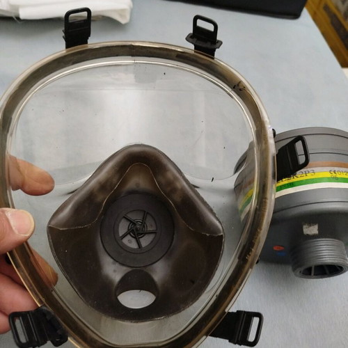 Face mask used with filter