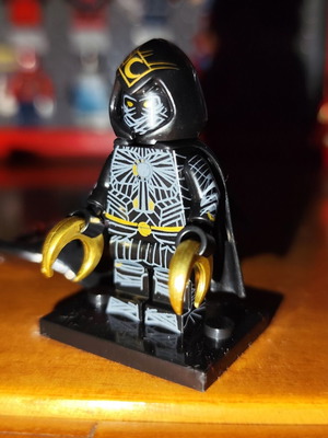 Moon Knight Black Suit φιγούρα σαν καινούργιο με αξεσουάρ
