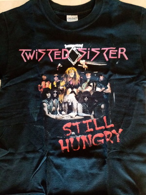 Twisted Sister Still Hungry 2005 Official Reunion World Tour T-shirt, Small