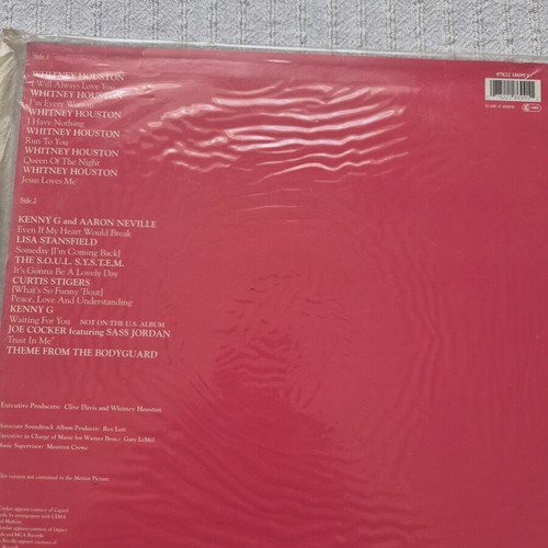 Vinyl records used, pack of 2 including The Bodyguard soundtrack and Anastasia