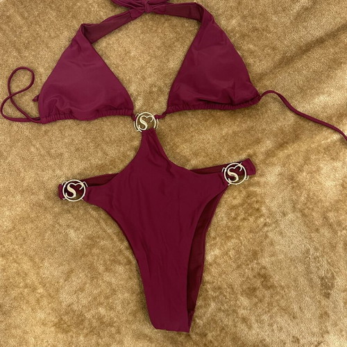 Decoro swimsuit new with removable chest caps in vibrant color