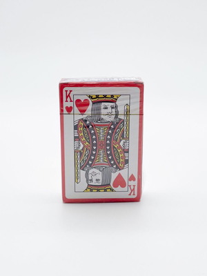 Playing card plastic new