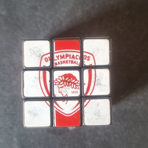 Olympiacos Basketball Rubik's Cube used