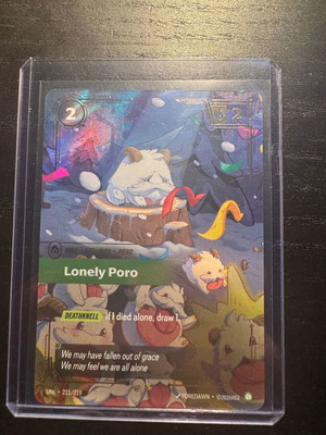 Κάρτα Riftbound TCG Pouty Poro 2026 καινούργια
