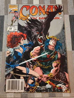 Marvel Conan The Barbarian #246 comic book used