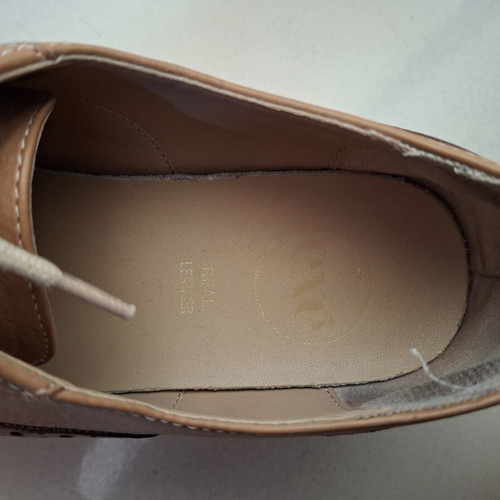 Oxford Exe boots size 37 used, beige and pink