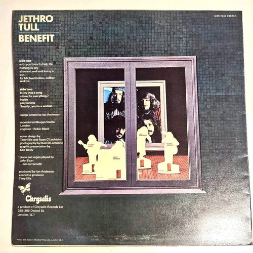 Jethro Tull Benefit vinyl like new, rock