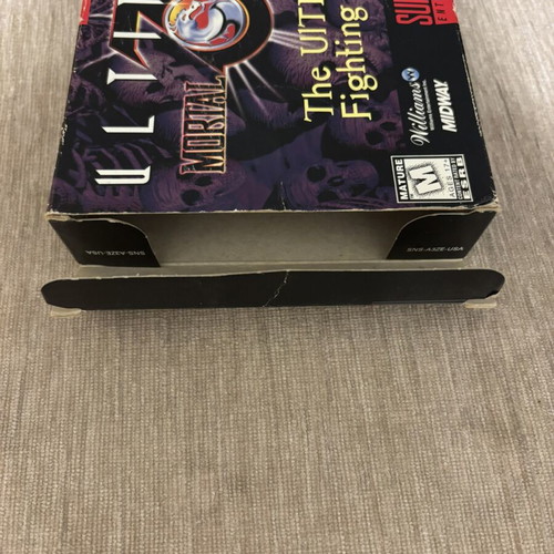 Ultimate Mortal Kombat 3 Super Nintendo SNES game used, American full set