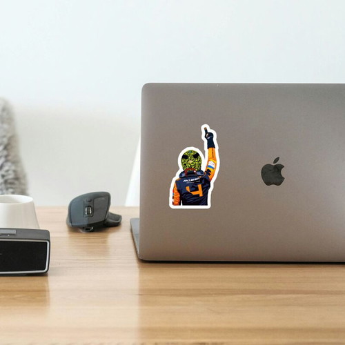 Lando Norris F1 stickers made to order, set of 2