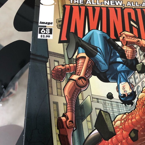 Invincible 68 comic new, 1st Dinosaurus, Kirkman Ottley, rare