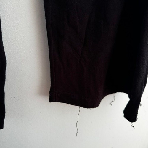Wide leg pants, black, plus sizes XXL to 4XL
