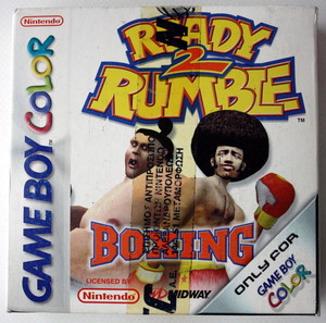 NINTENDO 1999 GAME BOY COLOR READY 2 RUMBLE BOXING GAME MIDWAY NORTEC ΣΦΡΑΓΙΣΜΕΝΟ !