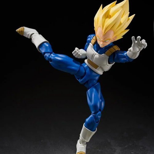 S.H. Figuarts Super Saiyan Vegeta figure new, Dragon Ball Z Cell Arc