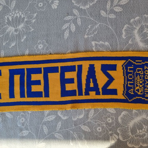 APOP Kinyras Peyias FC Football Knitted Scarf like new, authentic