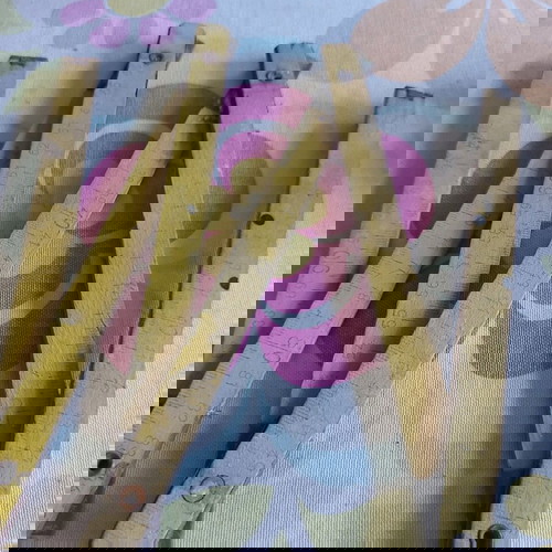 Дървен метър употребяван, сгъваем, от преди 60 години