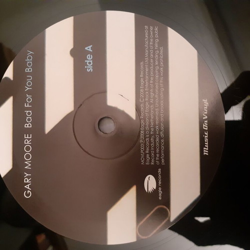 Gary Moore – Bad For You Baby (2xLP, Album, 180g) [Music On Vinyl - MOVLP003]