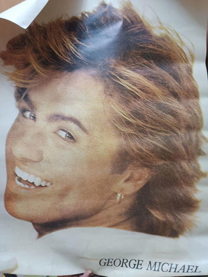George Michael poster used