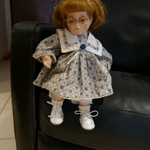Vintage German doll new, height 35cm