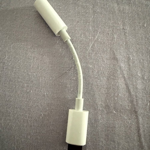 Audio jack to Lightning adapter for iPhone