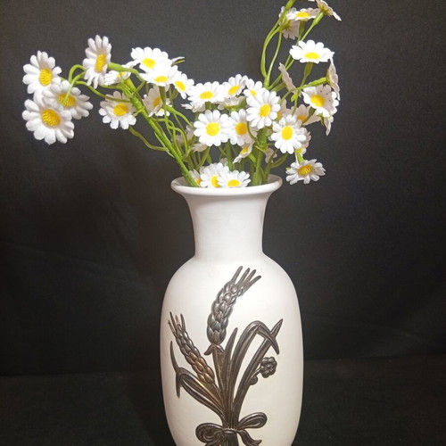 Vintage Porcelain Vase from Porcelain Sifnos, 23 cm