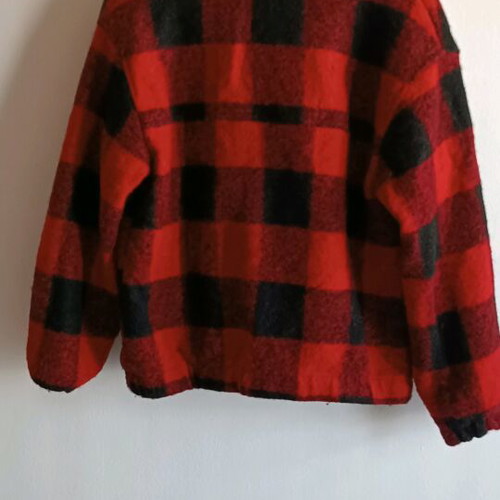 Bershka jacket with checkered sweater size XS/S like new
