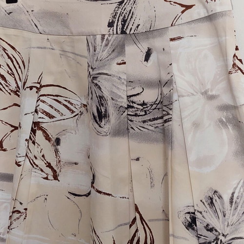 Lussile cotton skirt like new, beige multicolor, sizes M-L