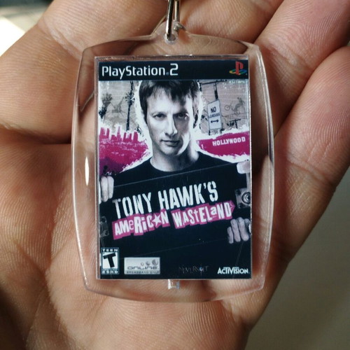 Tony Hawk's American Wasteland PS2 keychain