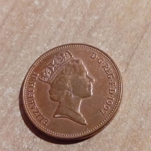 Great Britain 1997 2 Penny Coin Queen Elizabeth II new