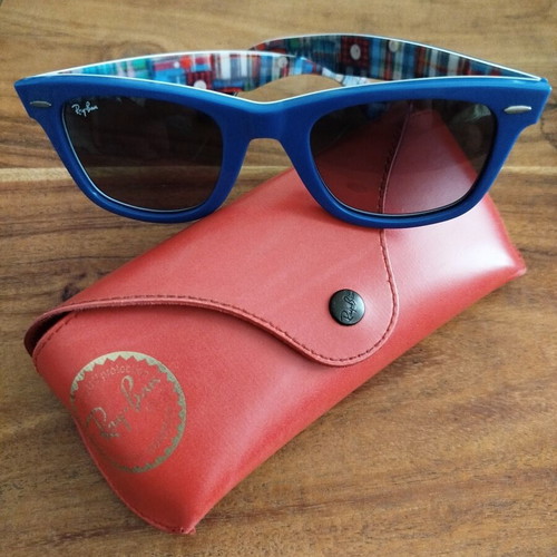 Ray-Ban Wayfarer Rare Print Series #10 sunglasses, blue