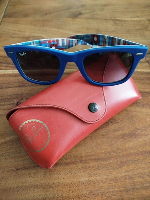 Ray-Ban Wayfarer Rare Print Series #10 sunglasses, blue