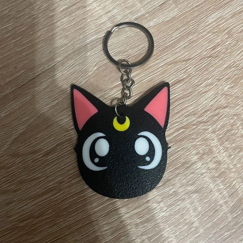 Sailor Moon Luna Keychain new, multicolored