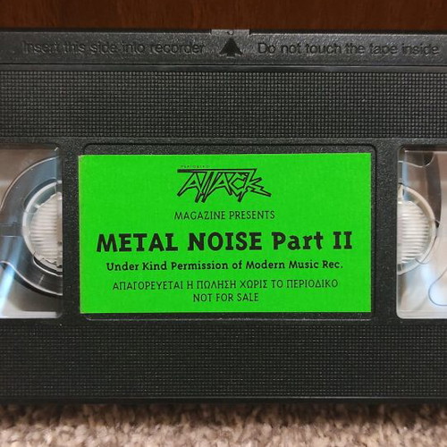 Metal VHS tapes like new, pack of 4 from Attack magazine