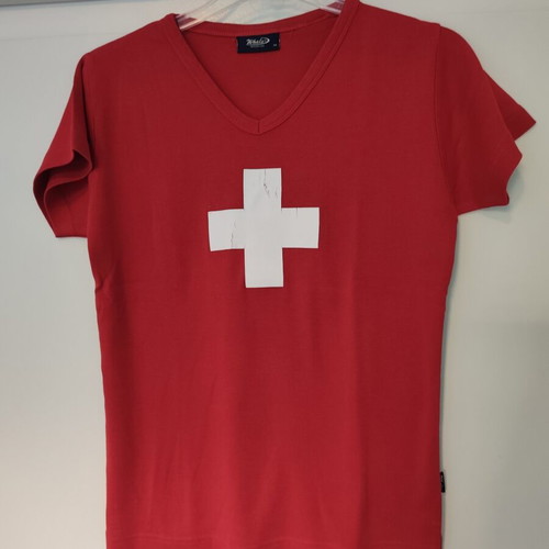 Red blouse medium used