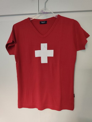 Red blouse medium used