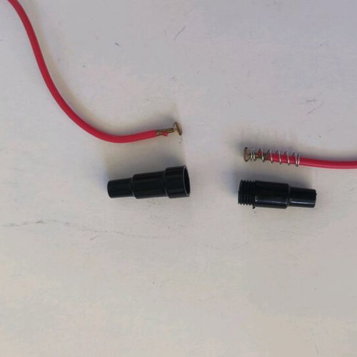 Cable fuse holder 3 pieces, black screw 22AWG, 5X20mm for glass fuses Pili-Paradis