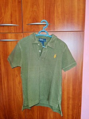 Tshirt Ralph Lauren used, green, size 6 years